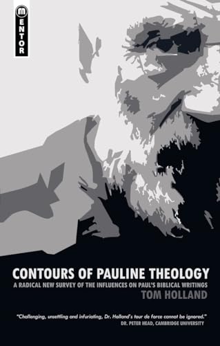 Book cover: grayscale abstract figures with title “Contours of Pauline Theology.”