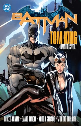 Batman and Catwoman on cover of “Batman By Tom King Omnibus Vol. 1”.