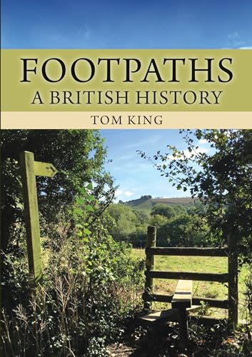 Book cover with footpath image, likely a walking or hiking trail in British countryside.