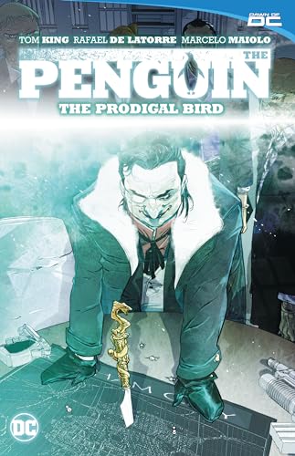 Comic book cover featuring The Penguin, a villain with a bird-shaped cane.