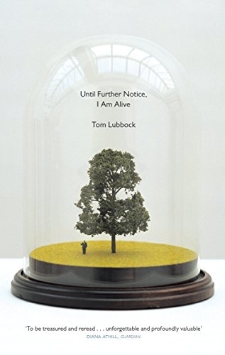 Book cover: a miniature tree and figure under a glass dome.