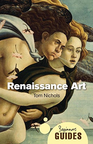 Book cover featuring detail from Botticelli’s “Birth of Venus,” titled “Renaissance Art.”