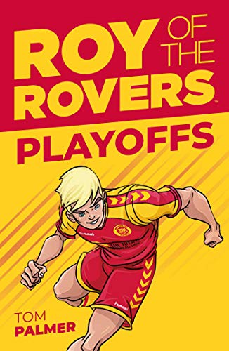 Book cover: "Roy of the Rovers: Playoffs" featuring a football player.
