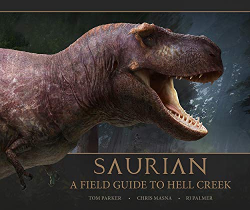 Book cover featuring a detailed illustration of a Tyrannosaurus Rex.