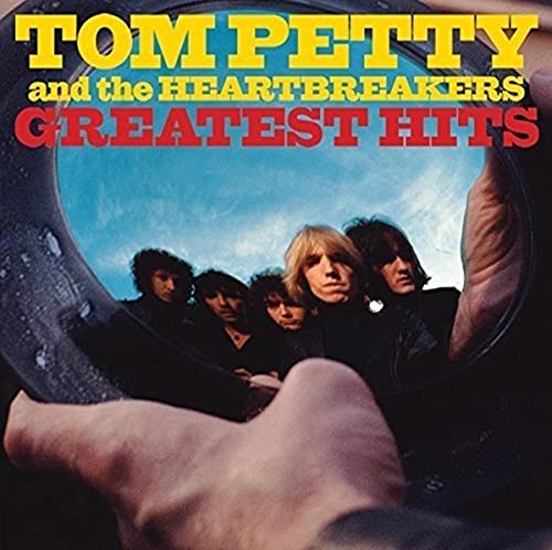 Album cover showing Tom Petty and the Heartbreakers reflected in a circular mirror.
