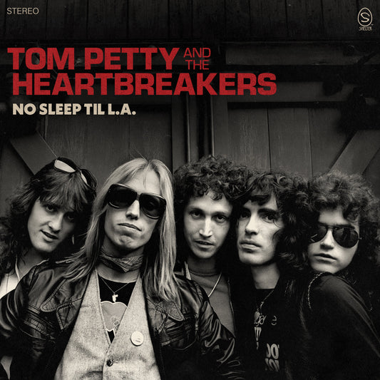 Black and white album cover of Tom Petty and the Heartbreakers.