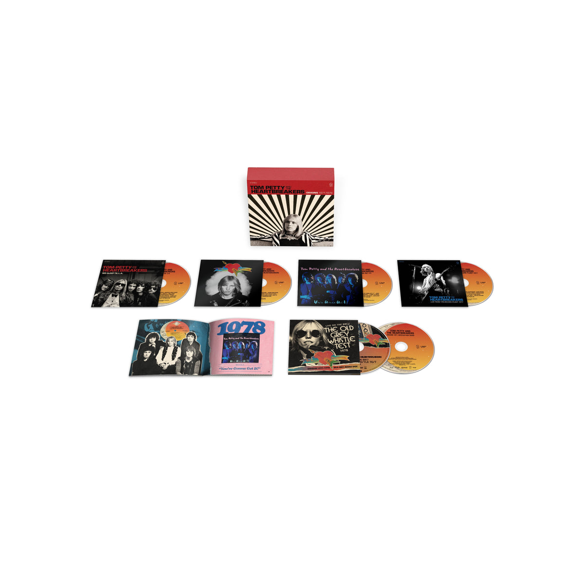 Tom Petty and the Heartbreakers "Origins 1971-1978" CD box set.