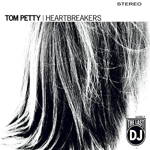 Tom Petty and the Heartbreakers album cover, black and white, with text.