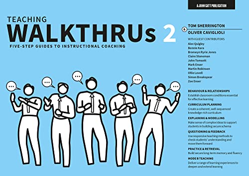 Book cover: "Teaching WalkThrus 2" with illustrated figures and text lists.