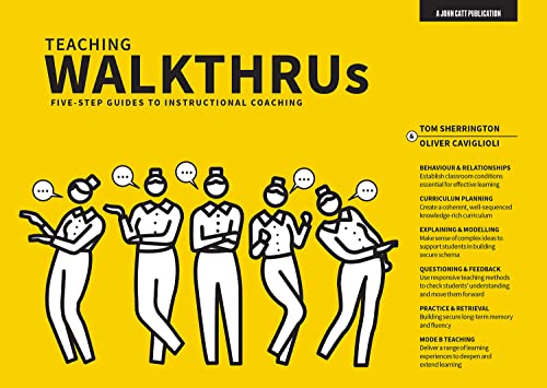Book cover with yellow background, black text, and line-art illustrations of five people.