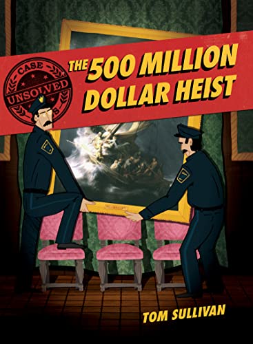 Book cover depicting a cartoon heist at an art museum.