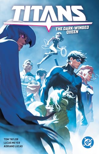 Cover art for Titans Vol. 2 featuring several DC superheroes against a blue background.