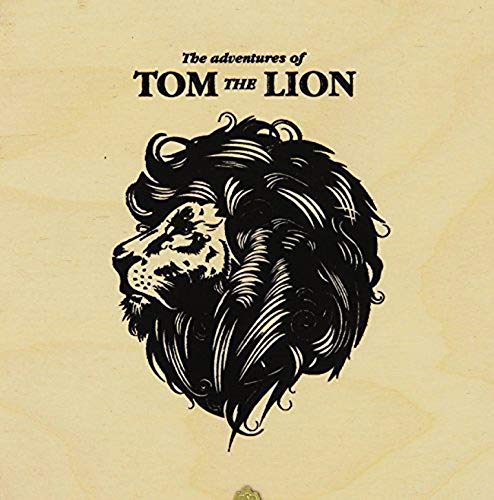 CD cover with a black and white illustration of a lion’s head.