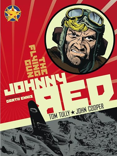 Comic book cover featuring a pilot in goggles and wartime aircraft.
