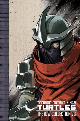 Comic book cover featuring The Shredder in his signature helmet and red scarf.