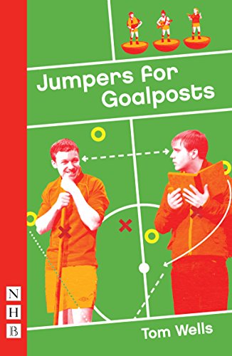 Play cover: green football pitch, two men, and toy figures on top.