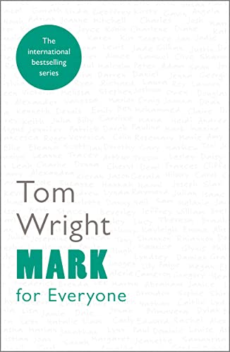 Book cover for "Mark for Everyone" by Tom Wright, with green text.