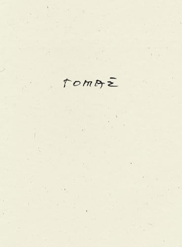 Cream-colored cover with the title "Tomaz" handwritten in dark script.