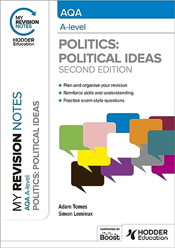 Book cover for AQA A-level Politics: Political Ideas Second Edition by Hodder Education.