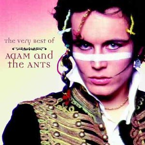 CD cover for Adam and the Ants’ “Ant Music” featuring a portrait.