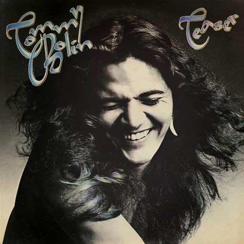 Album cover for Tommy Bolin’s “Teaser” featuring a portrait of the artist.