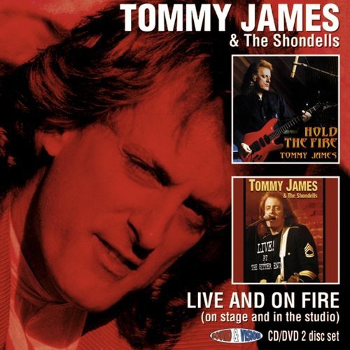 CD cover for Tommy James & The Shondells’ “Live And On Fire.”
