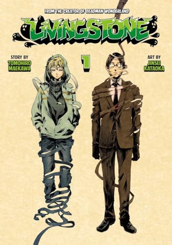 Comic book cover featuring two men in distressed clothing.