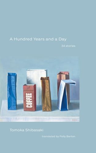 Book cover: "A Hundred Years and a Day" with painted paper bag still life.