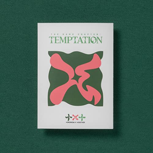 CD cover for TOMORROW X TOGETHER’s “The Name Chapter: TEMPTATION” album.