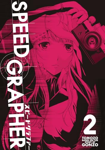 “Speed Grapher Vol.2” cover: pink-toned anime girl with a camera.