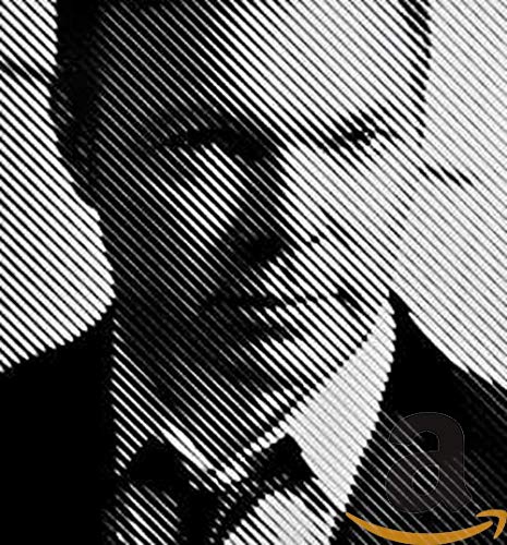 Black and white halftone portrait of Pete Tong, with Amazon logo.