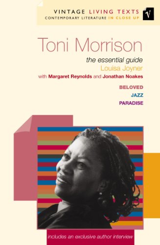 Book cover featuring a portrait of author Toni Morrison.
