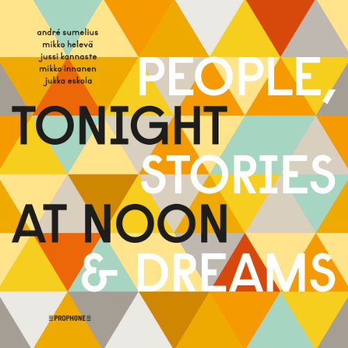 CD cover with geometric triangles and bold text: "Tonight At Noon".