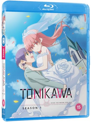Blu-ray case for “Tonikawa: Over The Moon For You” Season 1, anime art.