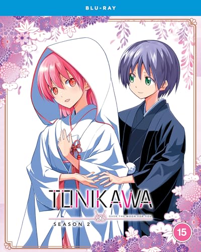 Blu-ray cover for “Tonikawa: Over The Moon For You” Season 2, anime art.