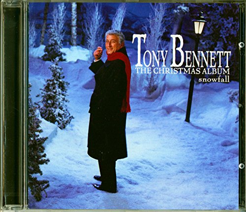 Tony Bennett album cover featuring a winter scene and portrait.