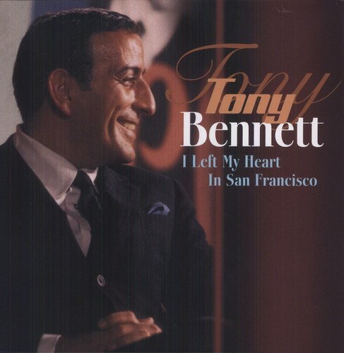 Vinyl album cover featuring Tony Bennett smiling, wearing a black suit.