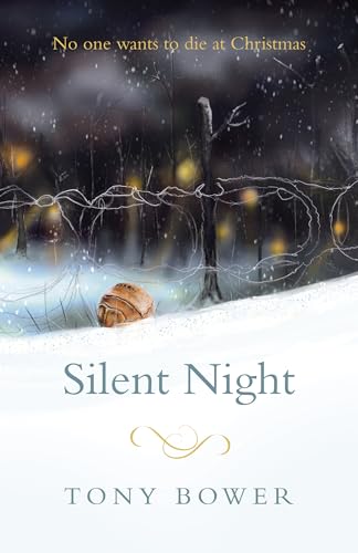 Book cover: snowy forest scene with barbed wire and a football.