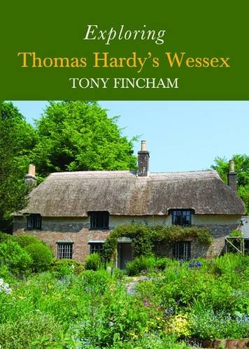 Book cover with a thatched-roof cottage and garden scene.
