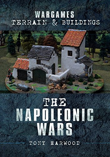 Book cover featuring miniature Napoleonic Wars terrain and buildings.