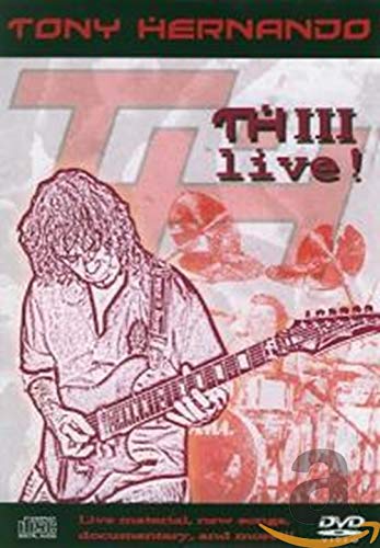 DVD cover featuring guitarist Tony Hernando performing live on stage.