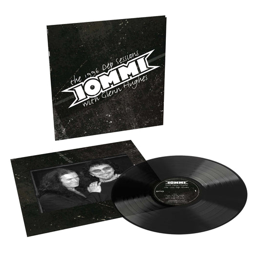 Vinyl record of Tony Iommi’s “The 1996 Dep Sessions” with album cover.