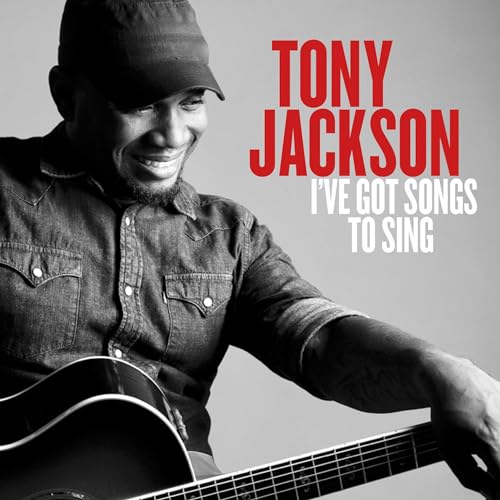 Tony Jackson album cover featuring a smiling man with a guitar.