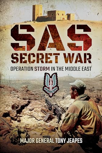 Book cover: "SAS: Secret War" with soldiers and desert landscape.