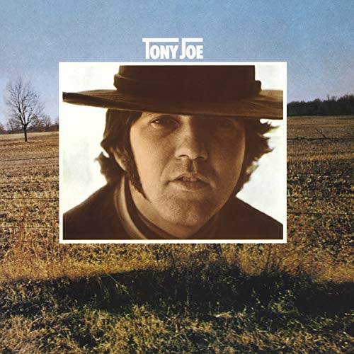 Album cover featuring a portrait of Tony Joe White wearing a hat over fields.