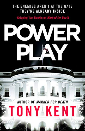Book cover for "Power Play" with the White House and red text.