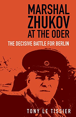 Book cover featuring Marshal Zhukov in uniform, red background.