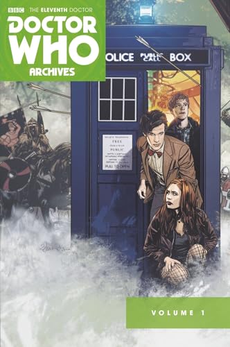 Doctor Who Archives book cover featuring the Eleventh Doctor and companions.
