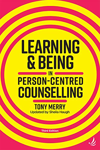 Book cover: "Learning & Being in Person-Centred Counselling," third edition.