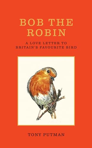 Book cover featuring a watercolour painting of a robin on a branch.